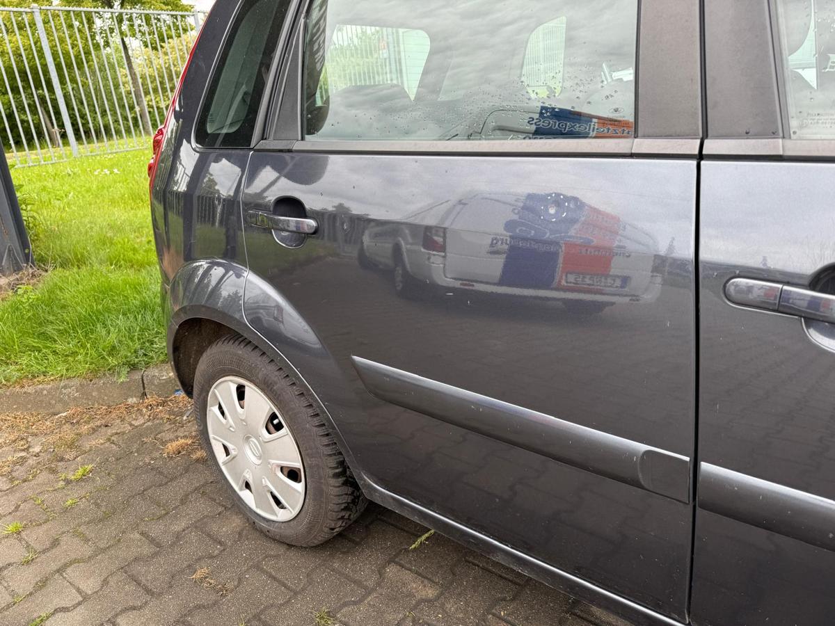 Ford Fiesta JH1 original Tür hinten rechts Royalgraumetallic Rohbau BJ08